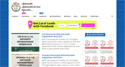 Desktop Screenshot of matematikciler.com