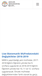 Mobile Screenshot of matematikciler.com